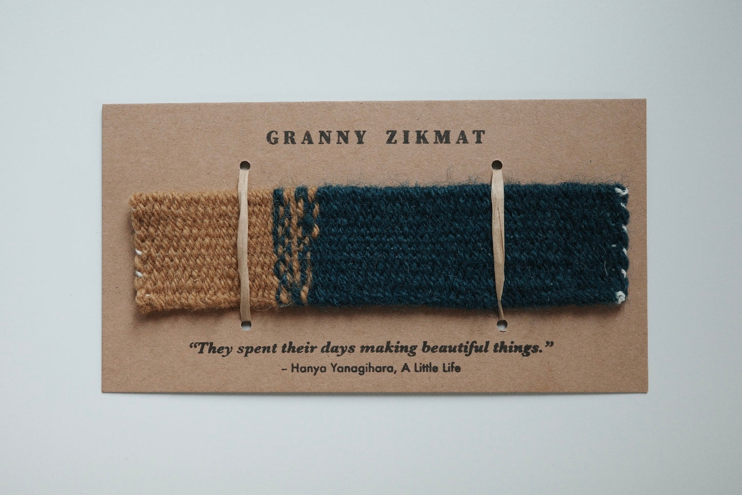 編織書籤(Rug Wool / woven)